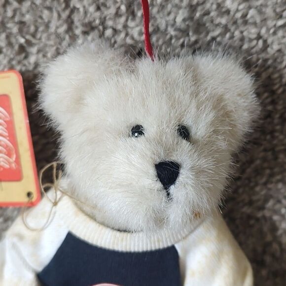 Coca Cola & Boyds Bears Plush Ornament With Original Tag - Picture 3 of 11